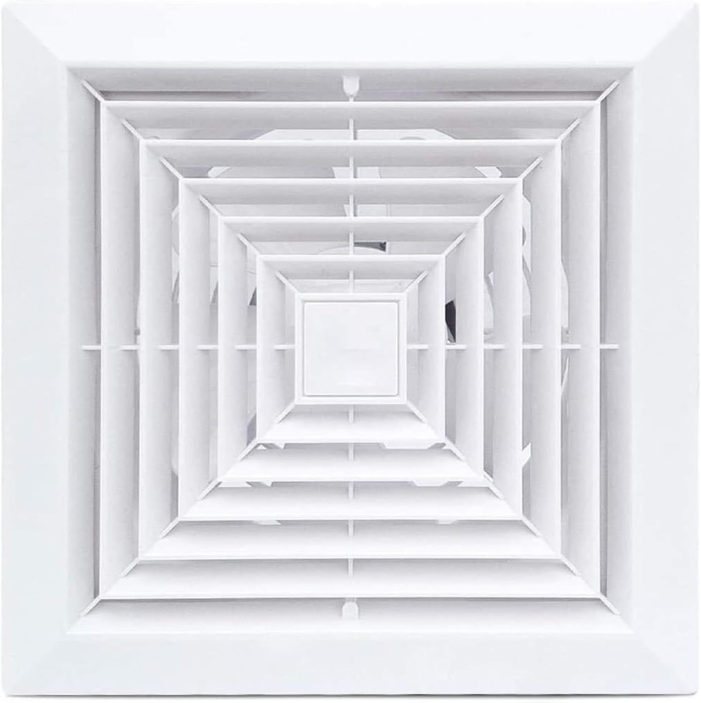 Exhaust Fan,Wall Mounted Vent Fans, Ventilation Extractor Ceiling Mounted Exhaust Fan Household Extractor Fans Low Noise Ventilation Fan Ventilator