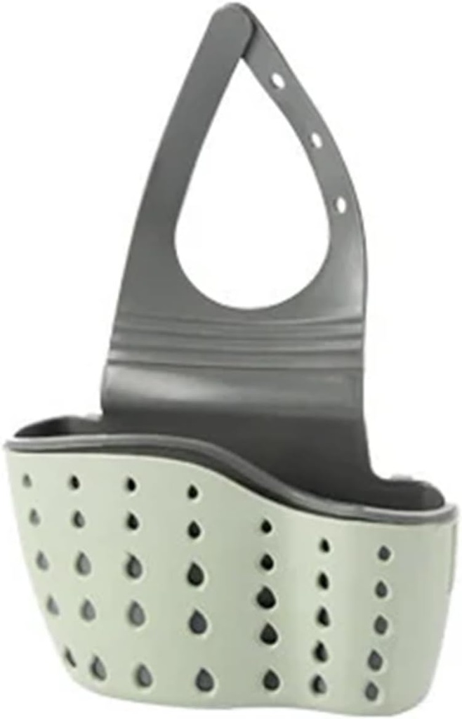Home Storage Drain Basket Kitchen Sink Holder Adjustable Soap Sponge Shlf Hanging Drain Basket Bag Kitchen Accessories