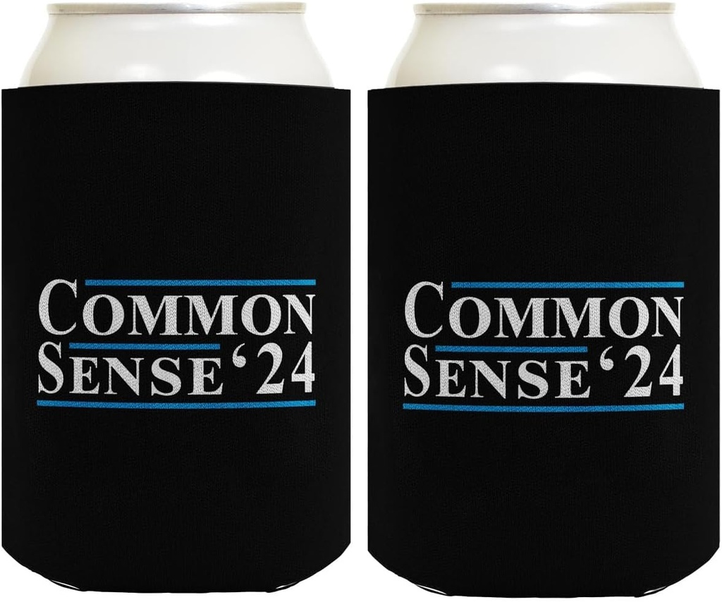 Political Drink Cooler Common Sense '24 2-Pack Can Drink Thermocoolers