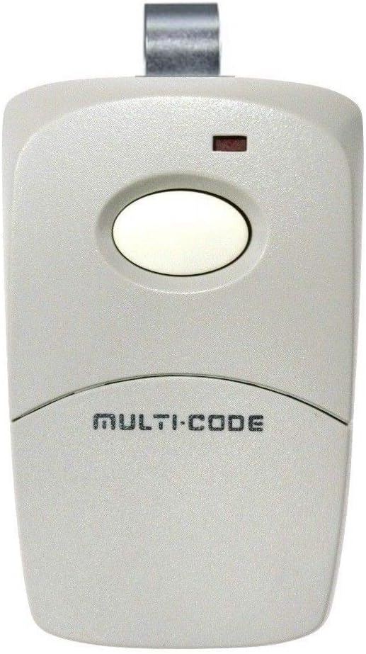 Multi-Code 3089 10 Code Switch Visor Gate Garage Door Remote MultiCode 308911 (Challenger 111412)
