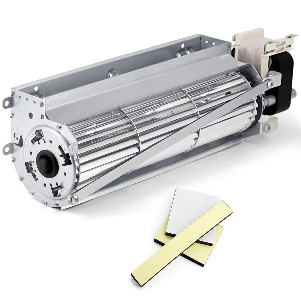 Criditpid UZY6 Blower Fan for Superior, Lennox, BIS, Astria Fireplaces, Replacement PR-UZY6 Fireplace Blower Fan for BIS Nova Wood Fireplace.