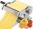 Nuvantee Pasta Maker with 7 Adjustable Thickness Settings - 2 in 1 Noodle Maker with Rollers and Cutter, Make Spaghetti, Fettuccini, Lasagna, & More