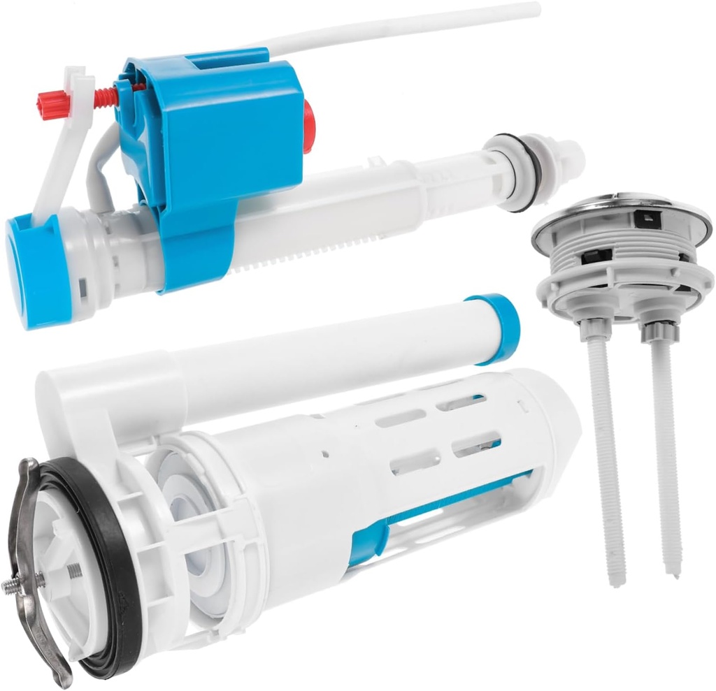 Toilet Tank Water Valve Kit for Old Style Toilets Height Compatible with Tanks Drain Flush Valves Easy Installation Replacement Plumbing Accessory
