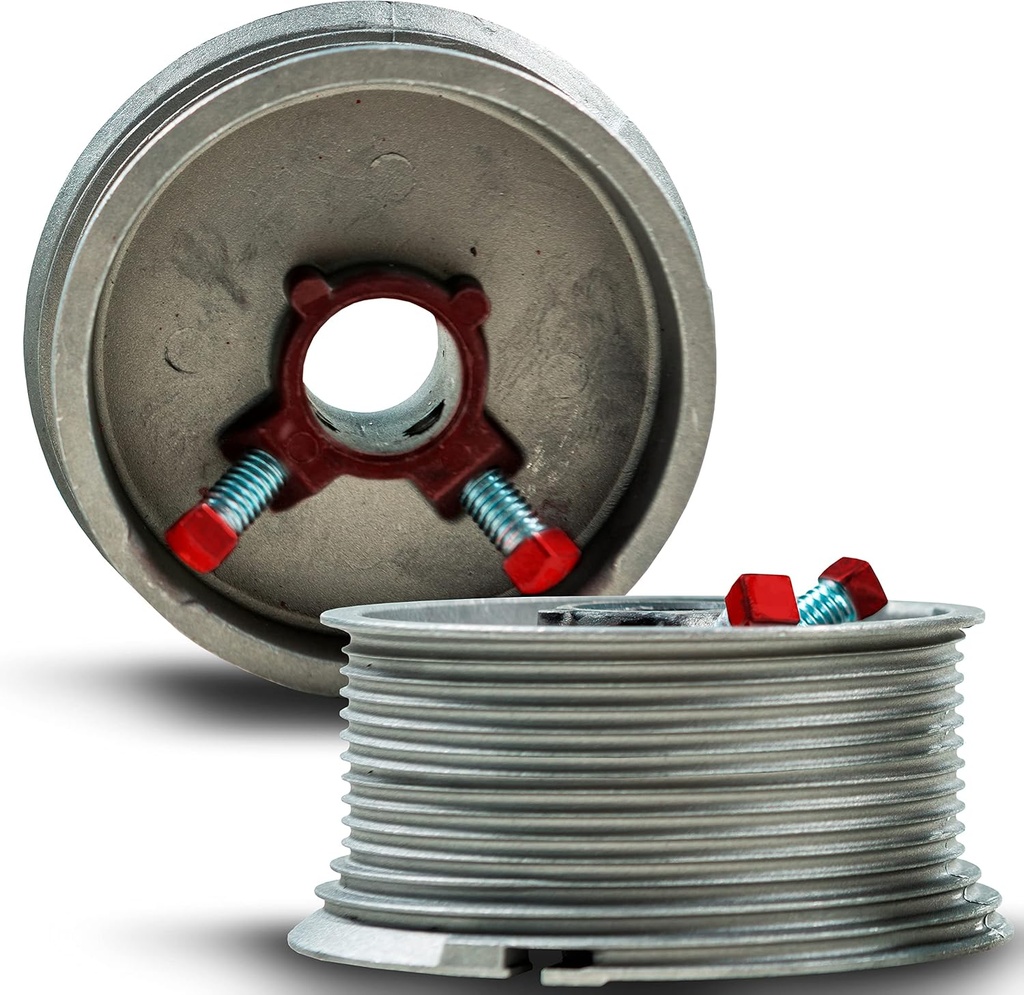 400-12 Garage Door Cable Drum Up to 12" Door, Large Standard-Lift, Garage Door Parts and Hardware (Pair)