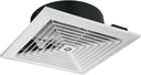 Ventilation Fan Ceiling Exhaust Fan Bathroom Kitchen Ceiling 5-Blade Ventilating Fan 8"" 10"" 12"" in-line Silent Ventilation Exhaust Fan, White ventilating Fan(Color:8 Inch),
