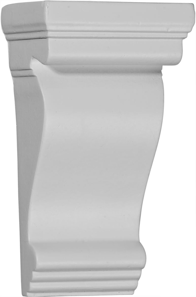Ekena Millwork COR03X02X06NO 3 1/2-Inch W x 2 1/4-Inch D x 6 1/8-Inch H Norwich Pilaster Corbel