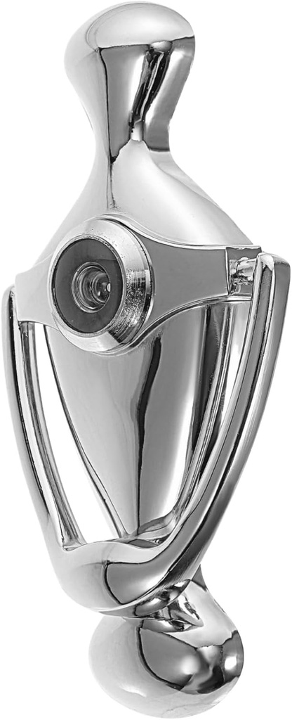 HOMSFOU Zinc Alloy Door Viewer with Peephole Security for Home Entry Easy Installation Design for Enhanced Safety and Visitor Identification