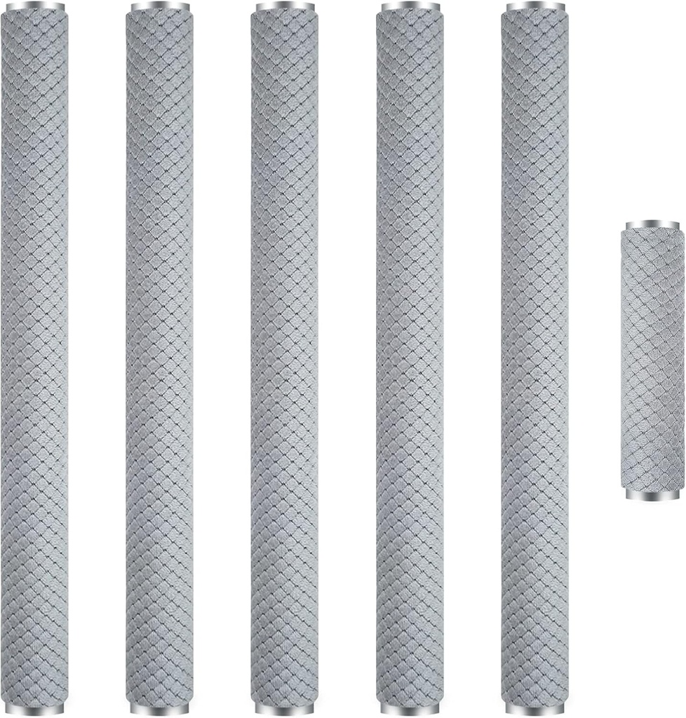 6Pcs Refrigerator Door Handle Cover Washable Kitchen Appliance Decor Handles Fridge Oven Microwave Dishwasher Antiskid Protector Handle Cover, Keep Off Fingerprints Food Stains