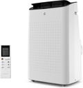 Portable Air Conditioner With Cooling and Dehumidification Capacity, 14000 Btu Portable Ac Suitable for 700 Sq.Ft Air Cooler With a Remote Control Function Easy Movement