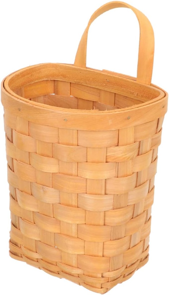 Woven Wall Hanging Storage Basket Decor for Kitchen Fruit Vegetable Storage Container