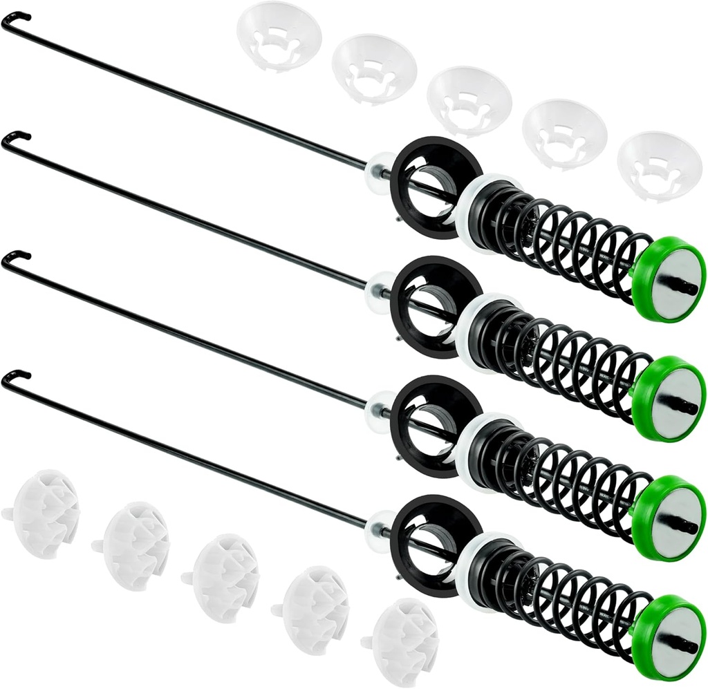 UPGRADE W11130362 Washer Suspension Rod Kit - Fit for Maytag Kenmore Whirlpool W11130362 WTW5000DW0 WTW5000DW1 WTW5000DW2 WTW5000DW3 MVWX655DW1 Suspension Rod