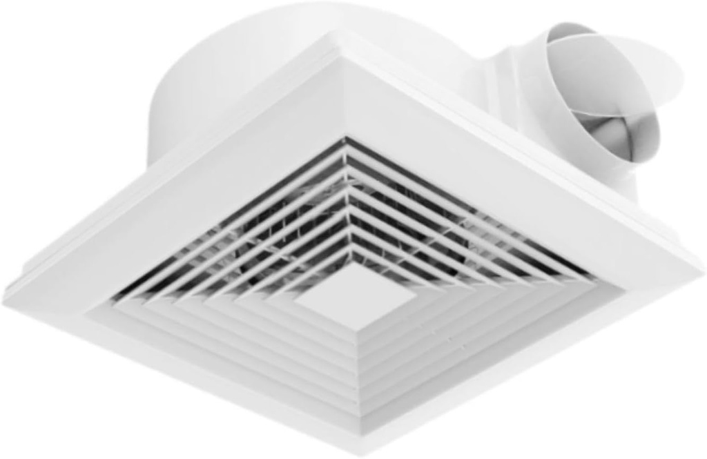 Bathroom Exhaust Fan Bathroom Fan Efficient Portable Ventilation Fans Quiet Easy Installation Exhaust Ventilation, 6 inch