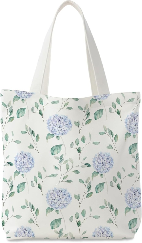 Floral Tote Bag, Floral Canvas Tote Bags for Women, Floral Gifts