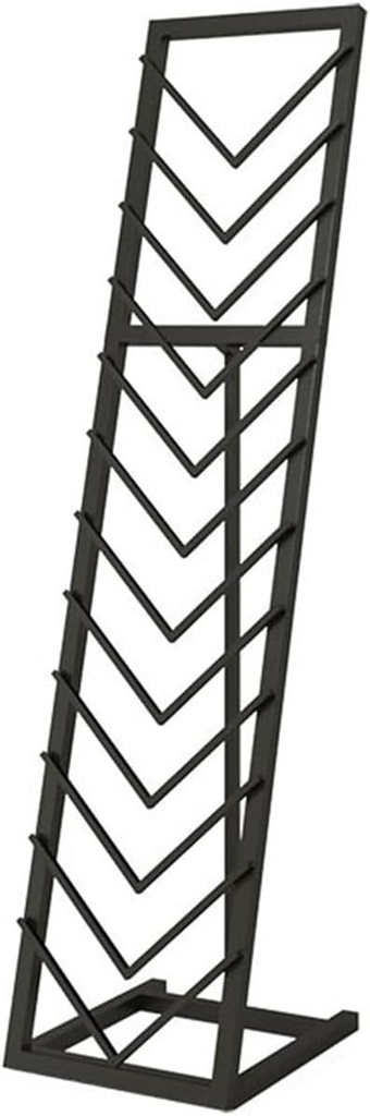 Aimery Vertical Floor Tile Display Stand, Multi-Layer Wooden Floor Sample Holder,Metal Tile Storage Shelf for Floor, Glass, Wood Plate Display(Black,15.7 * 19.7IN)