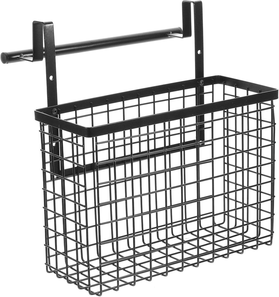 Cabilock over Cabinet Organizer Nail Hanging Storage Basket for Kitchen Capacity Spice Shelf for Door Storage and Easy Access to Condiments and