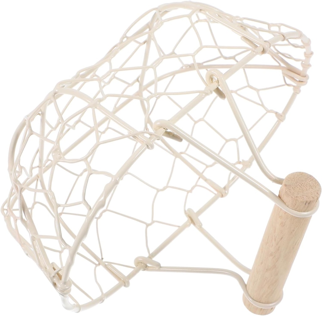 Cabilock Retro Iron Wire Fruit Basket for Kitchen Counter Elegant Japanese Design Storage Organizer for Fruits Vegetables Snacks Storage