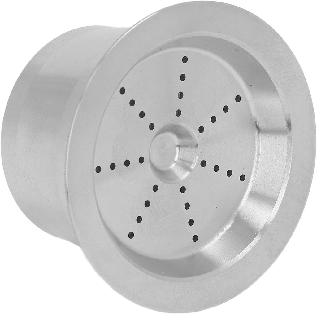 Stainless Steel Refillable Coffee Capsules, Reusable Double Filtration Coffee Pods for Series Coffee Machines, Filtered, Richer Oils for Coffee Lovers