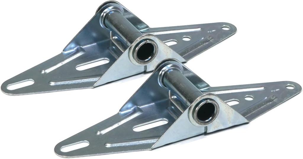 The ROP Shop | (2) New 14 Gauge Garage Door #1 Hinges Standard Duty Embossed for Extra Strength