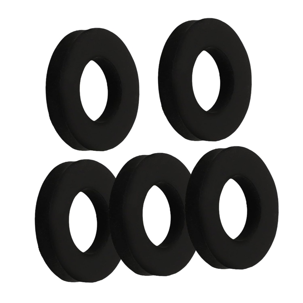 5pcs Soda Machine Sealing Rings Rubber Gaskets for Optimal Sealing Fits Standard Soda Makers Easy to Clean Performance