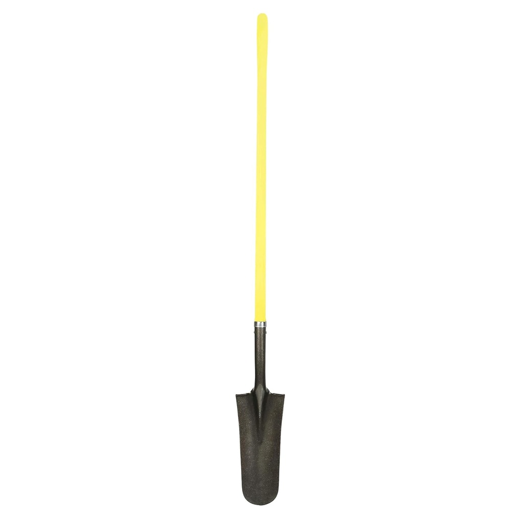 Nupla SS14L-E Ergo Power Sharp Shooters Drain Spade, 14" Hollow Back Blade, Ergo Grip, 16 Gauge, 48" Long Handle,72091