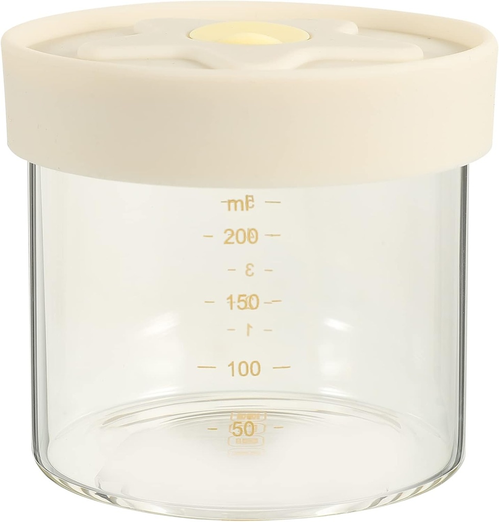 Hemoton Household Multi-functional Airtight Storage Jar Reusable Container for Food Cereal and Snacks for Home Organization and Preservation