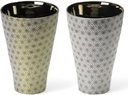 J-kitchens Pair Cup Pair Tumbler Japanese Style Taste, 11.8 fl oz (350 ml), Microwave Safe, Made in Japan