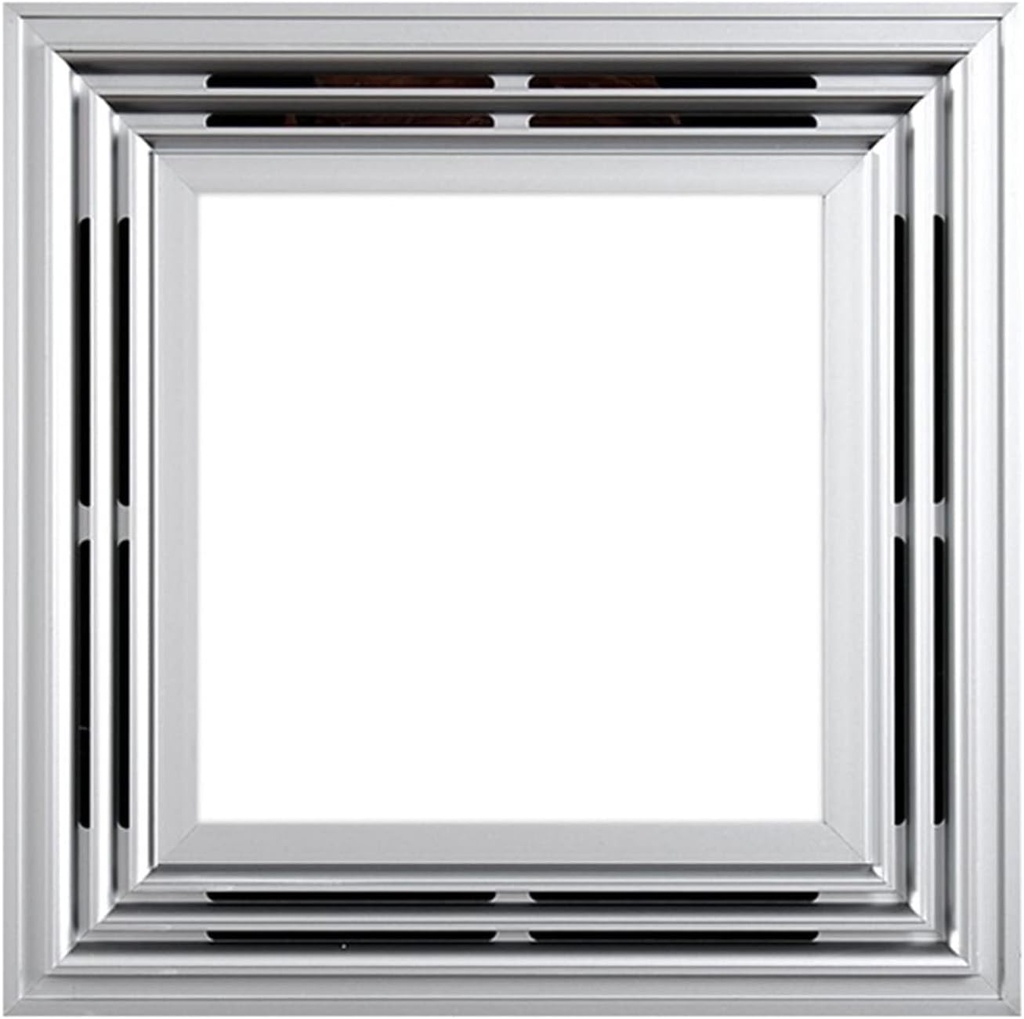 Ventilation Fan Integrated Ceiling Ventilation Fan with Light, 2-in-1 Kitchen Exhaust Fan with 3-Speed Speed Regulation, DC Inverter High-Power Ventilation Fan ventilating Fan(Color:with Key Switch)