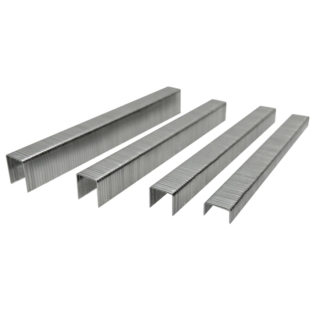20 Guage 304 Stainless Steel T/50 Staples, 3/8" Crown 1/4" to 9/16" Leg Length Upholstery Staples for Staple Gun or T-50 Stapler (1/4"+3/8"+1/2"+9/16"-2016 pcs)