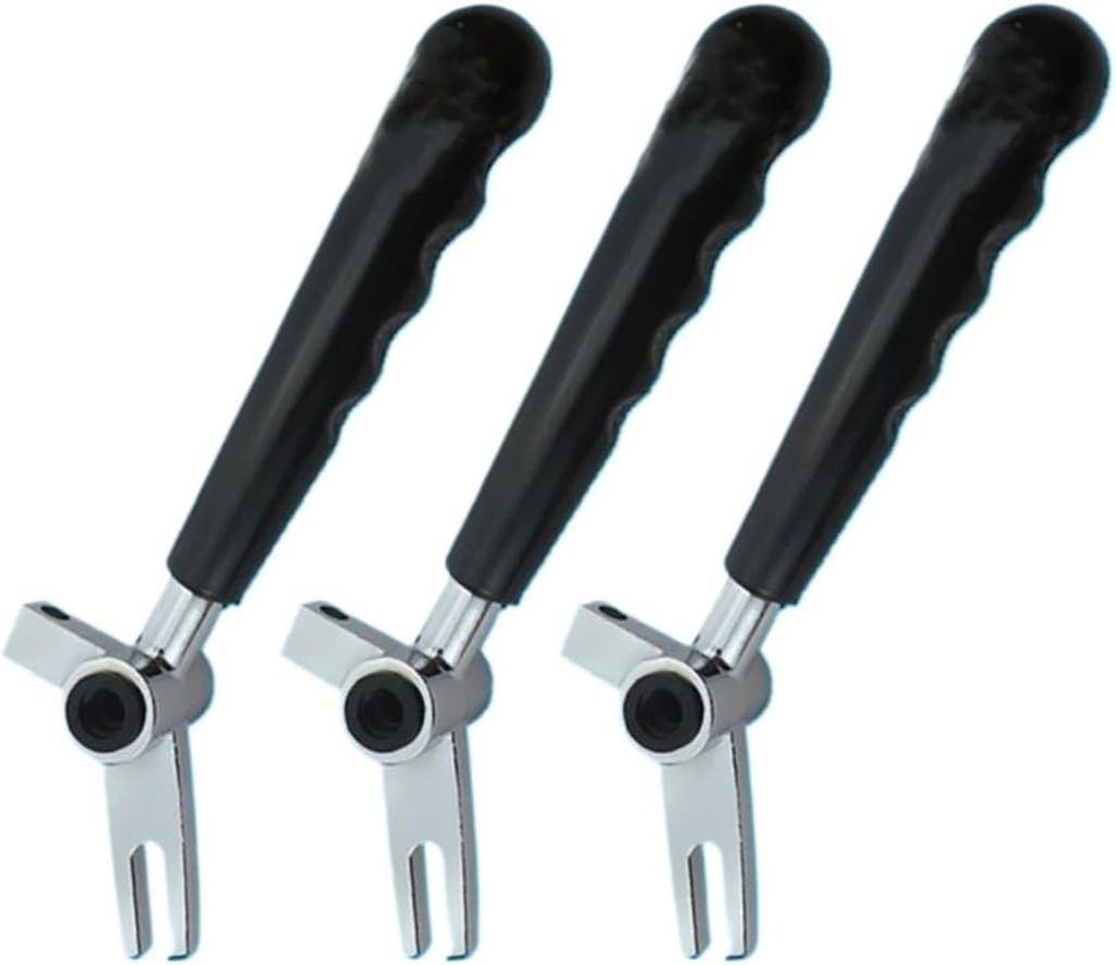 3 PCS Pushing Handle, Compatible For YIKAFU YKF And Match With Many Other Brand Ice Cream Machines Hand Shank Replacment