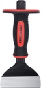 TOOLEAGUE Heavy Duty Masonry Chisel,8 inches Brick Chisel with Hand Protection（1Pc)