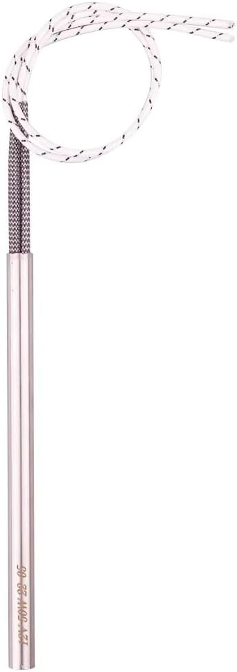 DN8 DC 12V Cartridge Heating Element Ignitor Starter for Fireplace Grill Stove 1/4'' Heater for Wood Pellet Stove 50w/75w/100w Satisfied(100w 10x150mm)