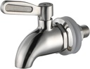 Stainless Works SSS012 Stainless Steel Beverage Dispenser Replacement Spigot(Polished Finish) fits 12mm Opening
