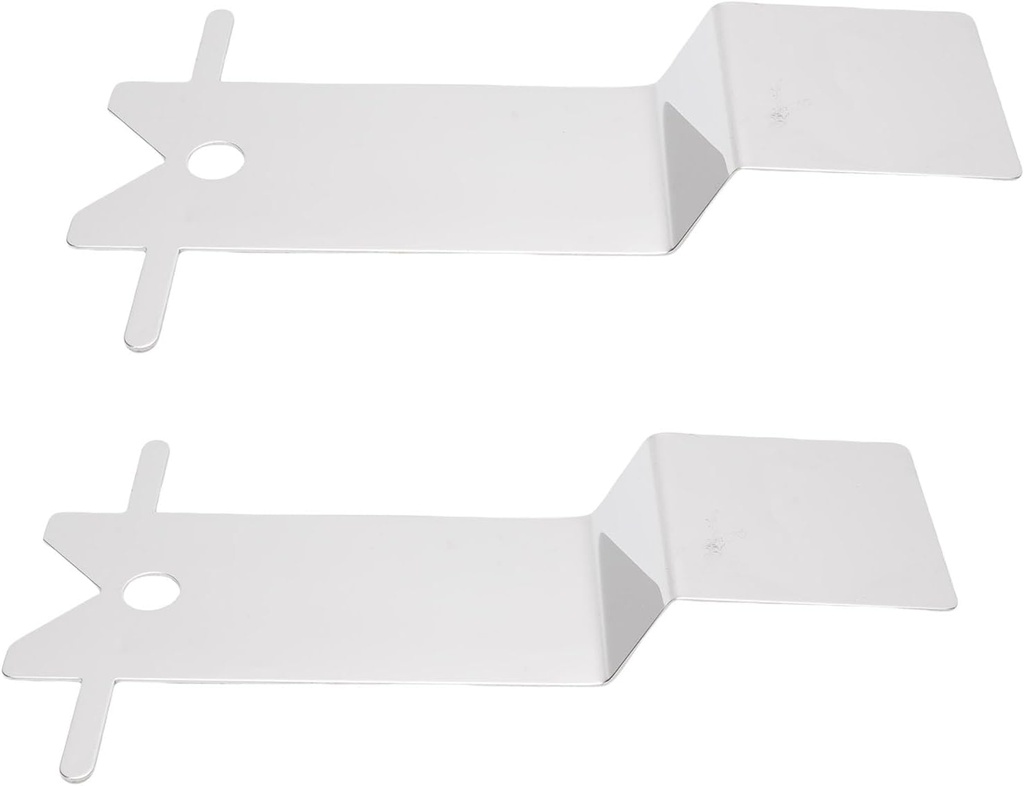 2PCS Slow Cooker Lid Holder, Stainless Steel Kitchen Pot Lid Holder Attachment Pot Lid Rack Fits Most Slow Cookers, Keeps Countertop No Mess