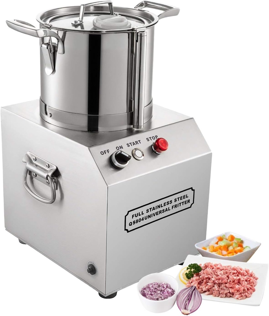 GorillaRock Food Processor | Food Chopper with Manual Control (4 L)