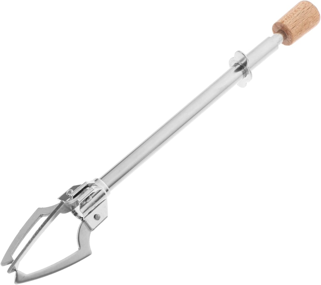 KICHOUSE 1pc Stainless Steel Ice Clip Tongs for Ice Mini Sugar Scoop for Freezer Bin