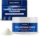 Teeth Whitening Powder - Hydroxyapatite, Remineralizing, Non-Sensitive Formula - Dentist-Approved Tooth Stain Remover & Polisher - Fluoride-Free (30 Grams)