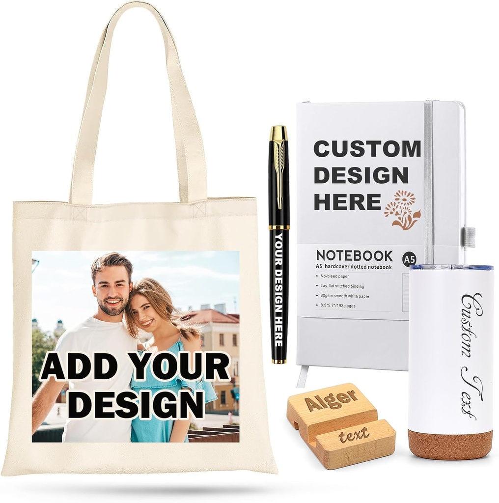 Personalized Customizable Gift Set: Ideal Thank You Gifts for Women, Mother’s Day, Employee Appreciation, Office Coworker, Teacher, and Farewell Gifts