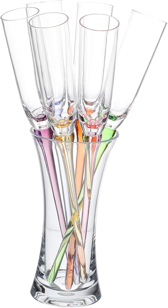 Luxshiny 1set Acrylic Goblet Party Cups for and Drinks Elegant and Delicate Design for Weddings and Celebrations Easy to Clean Capacity