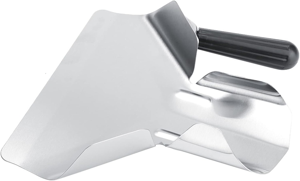 French Fry Bagger, Stainless Steel French Fry Scoop Popcorn Scooper for Snacks, Ice, Candy, Desserts, Dry Goods
