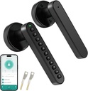 Smart Door Knob, Keypad Door Lock with Handle, Keyless Entry Locks with Code, App Control, Auto-Lock, Volume Adjustment, Temporary Passcode for Bedroom, Home, Office, Apartment, Airbnb Host, Rental