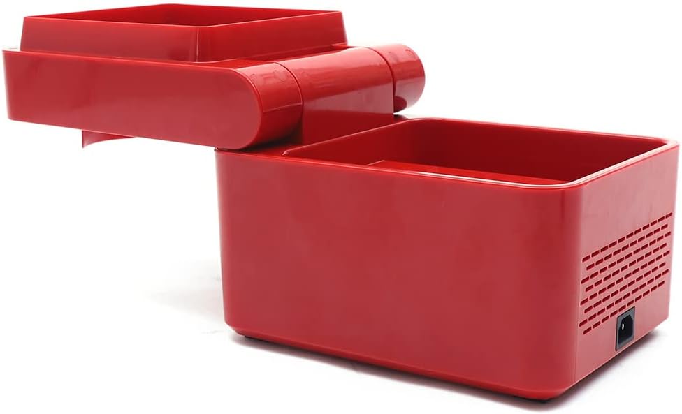 Red Home Oil Press Machine, Stainless Steel, Compact Design, Suitable for Kitchen Use