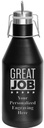 Custom Engraved Growler, 64 oz Custom Great Job Stainless Steel Growler, Engraving Included Prime