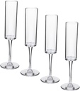 4pcs Inspired Flutes Bulk Shot Goblets Elegant Liquor Cups for Cocktail Parties