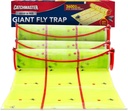 Catchmaster Giant Fly Glue Trap 3-Pack 30 Feet Each, Adhesive Fly Traps Outdoor, Sticky Bug Catcher, Bulk Flying Insect Paper Roll, Pest Control for Garage, Barn, Greenhouse & Garbage Room