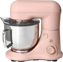 Beautiful 5.3QT Stand Mixer, 300W, 12 Speeds, Tilt-Head, Dishwasher-Safe, Splash Shield, Stainless Steel Bowl, Premium Matte Finish, for Baking & Cooking (Rose)