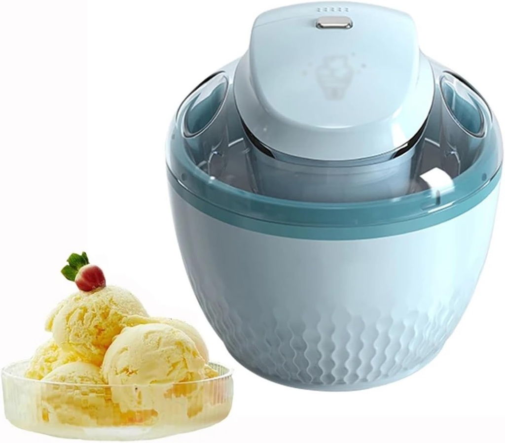 Ice Cream Maker Ice Cream Machine Home Mini Yogurt Cone Automatic DIY Frozen Fruit Ice Cream USB Powered Table Top Ice Cream Machine，Fun Kitchen Appliance
