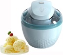 Ice Cream Maker Ice Cream Machine Home Mini Yogurt Cone Automatic DIY Frozen Fruit Ice Cream USB Powered Table Top Ice Cream Machine，Fun Kitchen Appliance