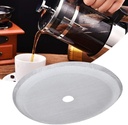5Pcs Universal French Press Filter Screen 3" 304 Stainless Steel French Press Filter Replacement Useful and Professional Coffee Filters Coffee Machine Accessories