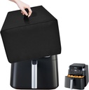 Cover for Ninja AF181 Air Fryer Pro XL 6-in-1 6.5 QT, Waterproof Dust-proof Air Fryer Cover Case Heavy Duty Thickened Protective Cover (16.9"D×13.8"W×11.8"H - Black)