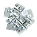 5/16”-18 Threaded Steel Roll in T-Nut with Ball Spring, T-Slot Nuts Accessory Hardwares for 15 or 40 Series Aluminum Extrusion Profiles Rail, 20 Packs